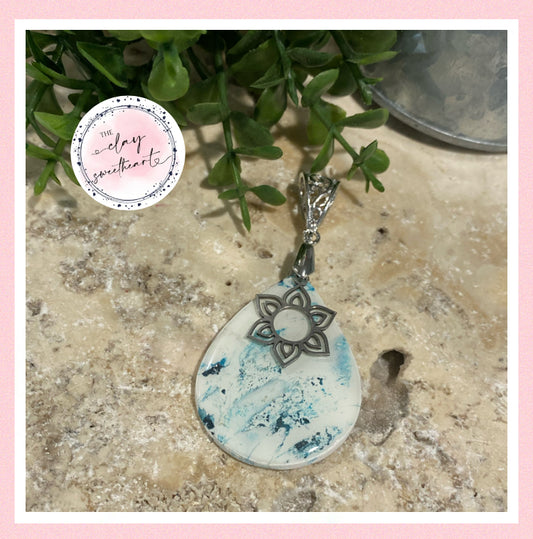 2894 Polymer clay necklace