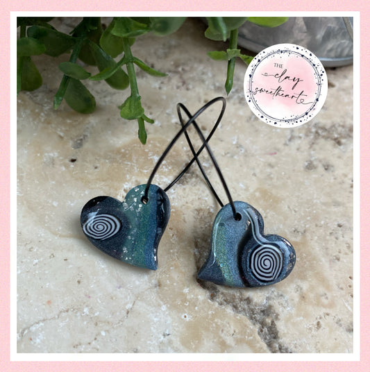 2891 Polymer clay earrings