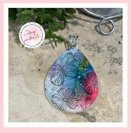 2905 Polymer clay necklace