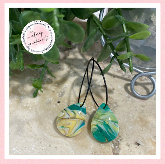 2861 Polymer clay earrings