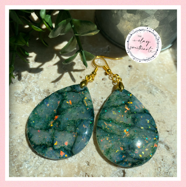 2882 Polymer clay earrings