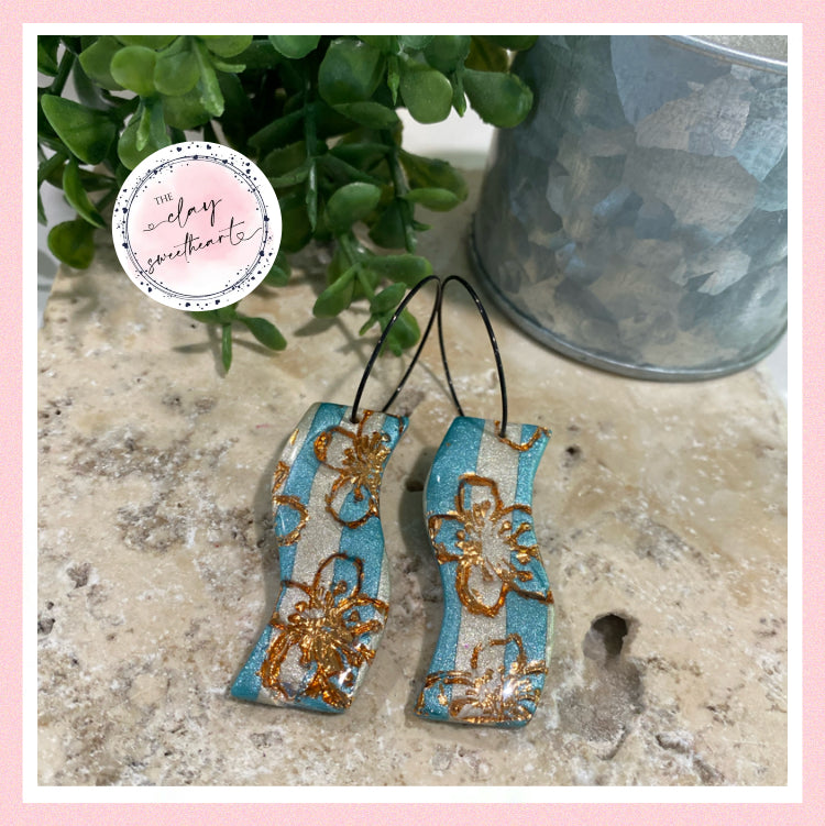 2899 Polymer clay earrings
