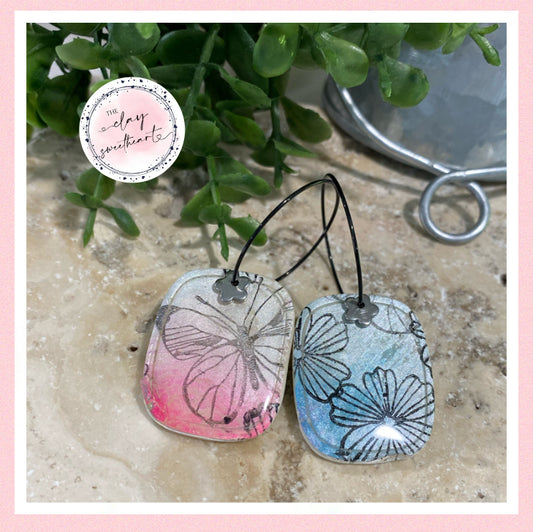 2904 Polymer clay earrings