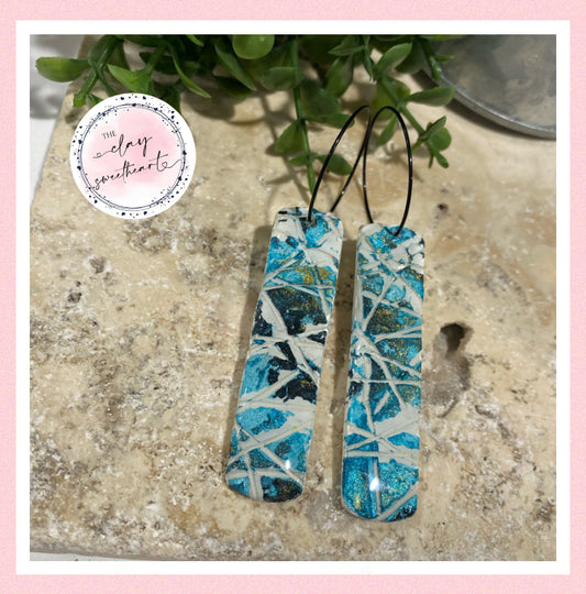 2892 Polymer clay earrings
