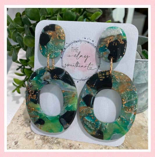 2900 Polymer clay earrings