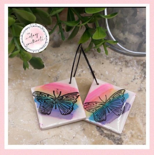 2797 Polymer clay earrings