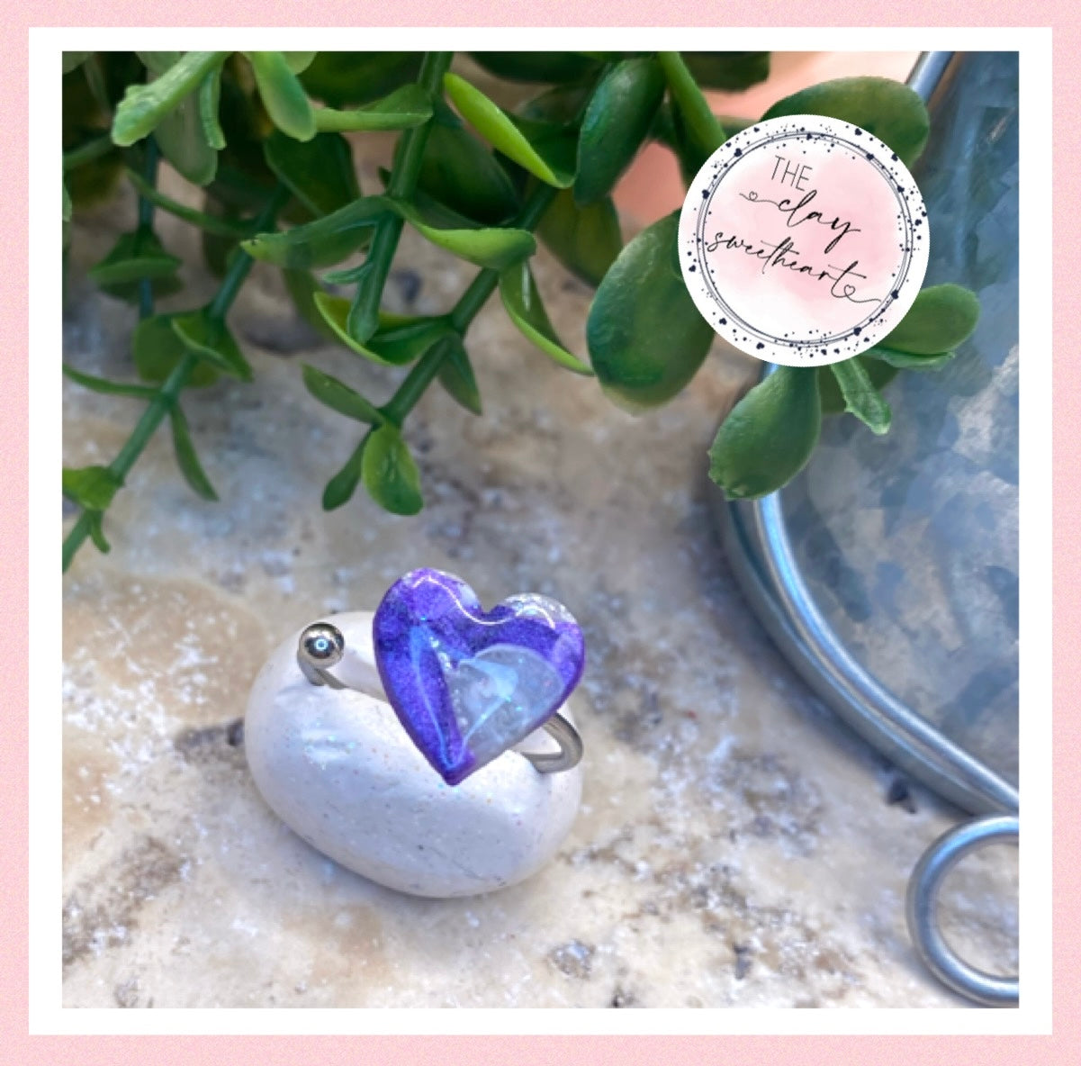714 polymer clay ring
