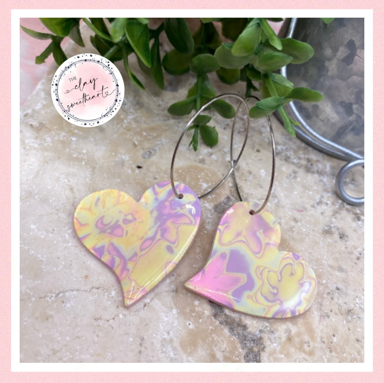 2780 Polymer clay earrings