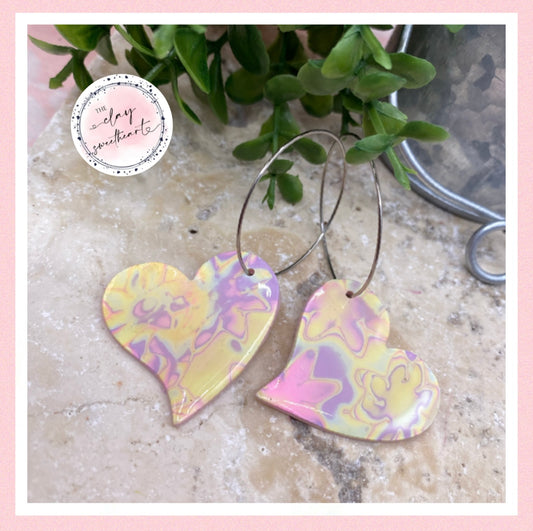 2780 Polymer clay earrings