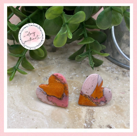 2762 Polymer clay earrings