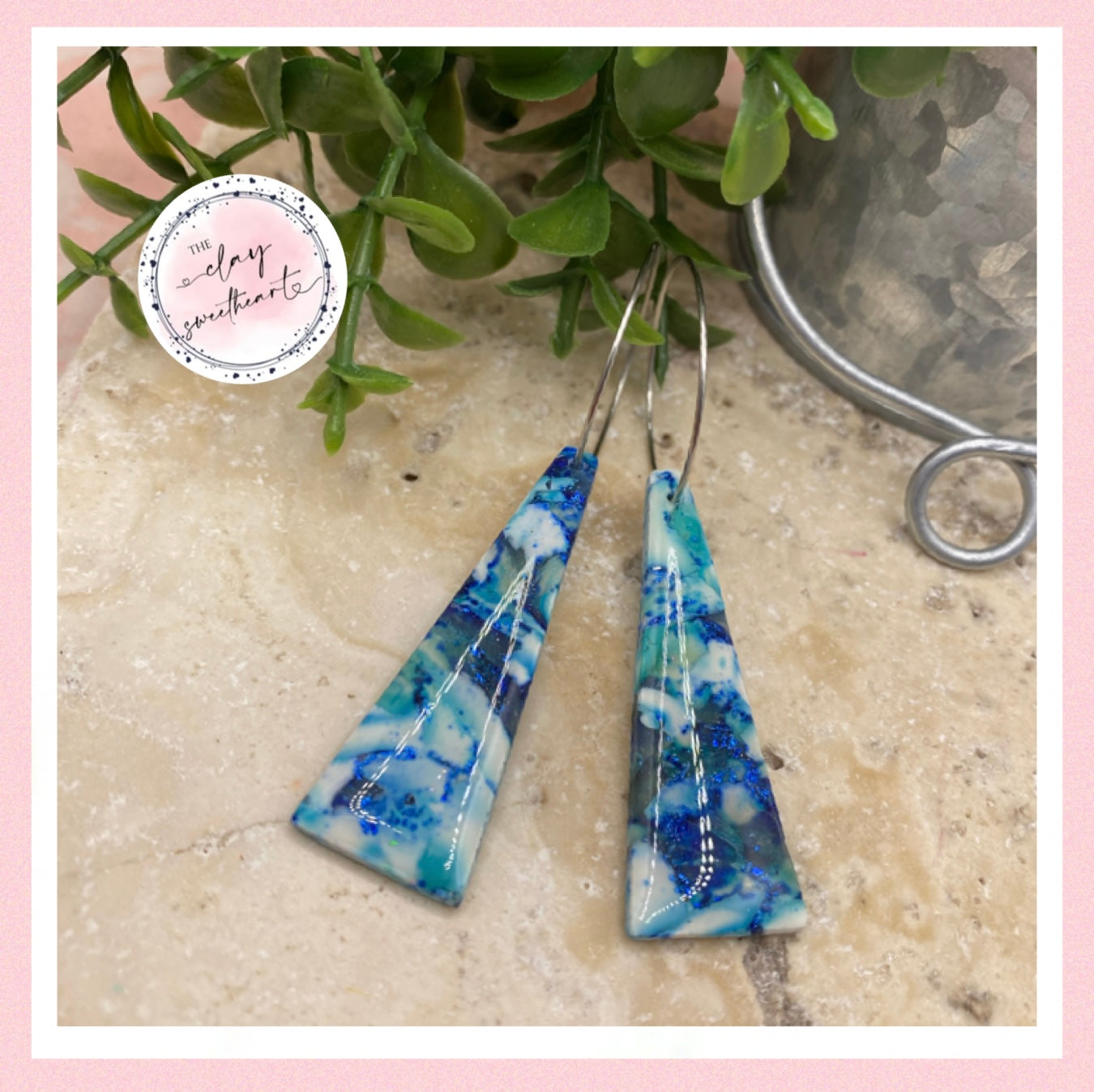 2773 Polymer clay earrings