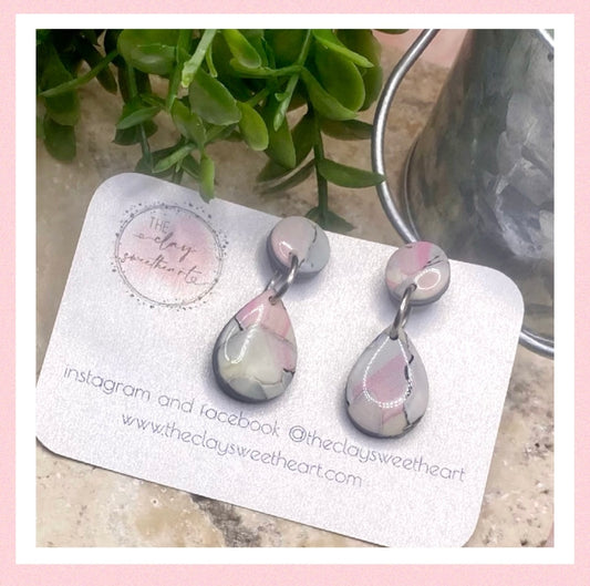 1001 polymer clay earrings