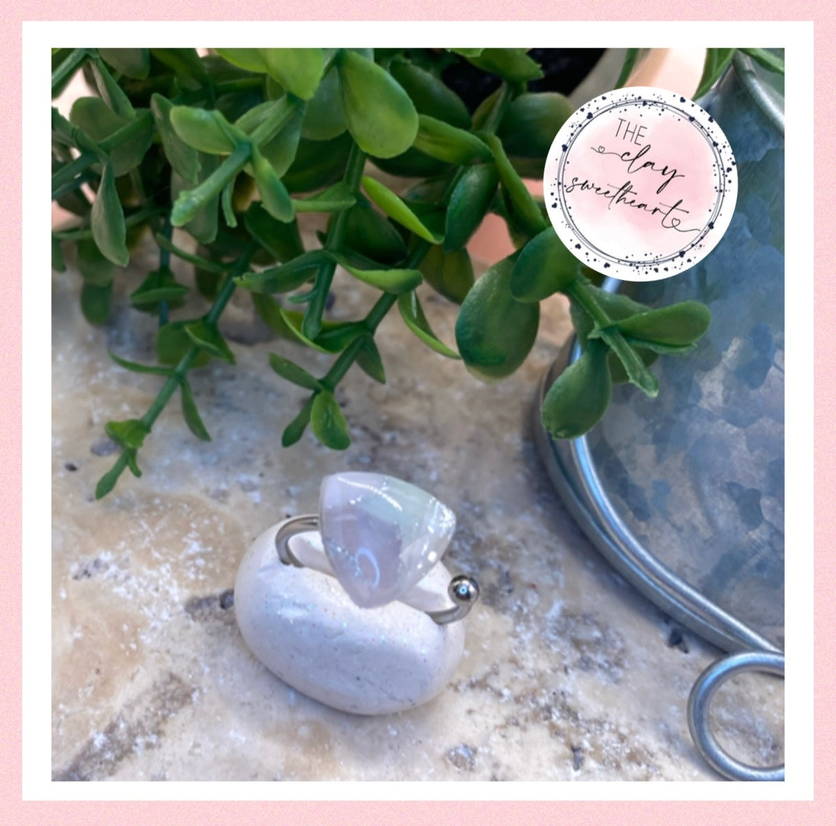 712 polymer clay ring