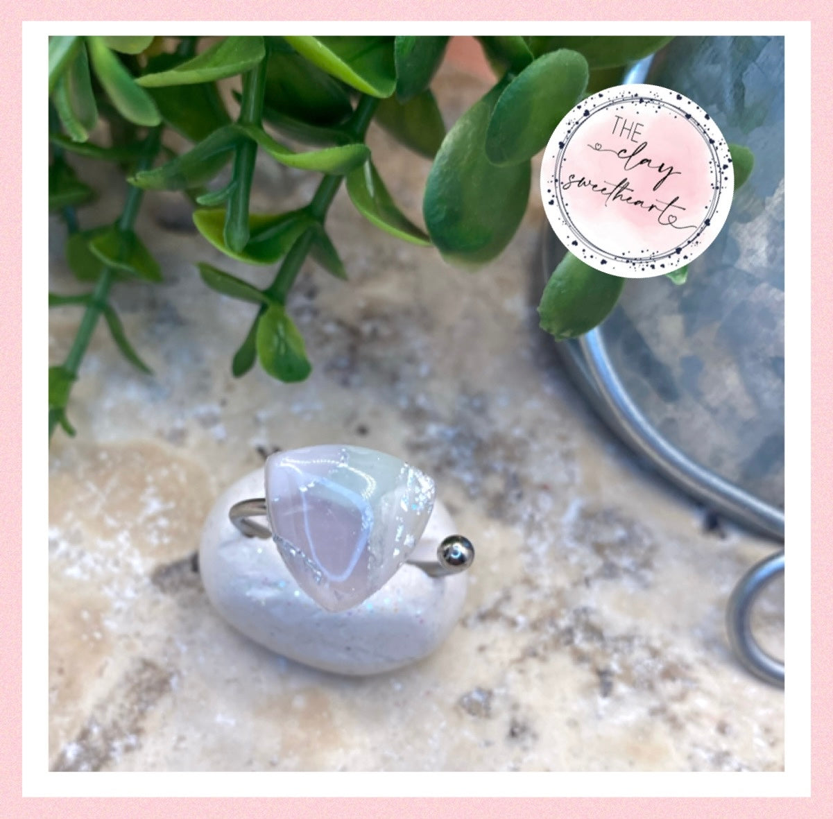 712 polymer clay ring