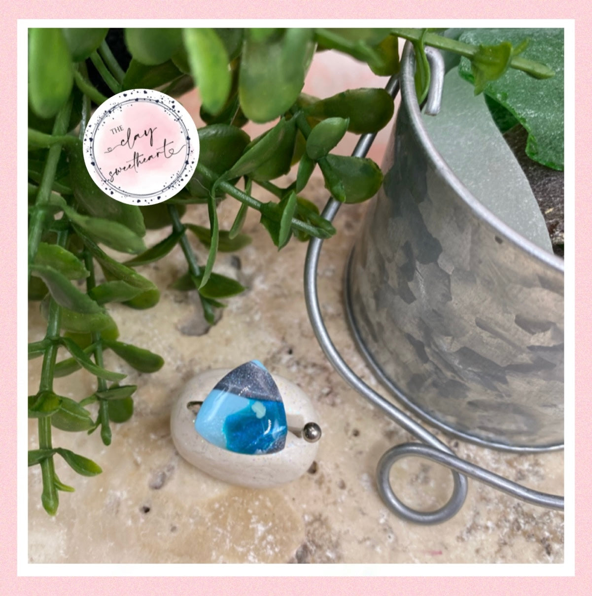 746 polymer clay ring