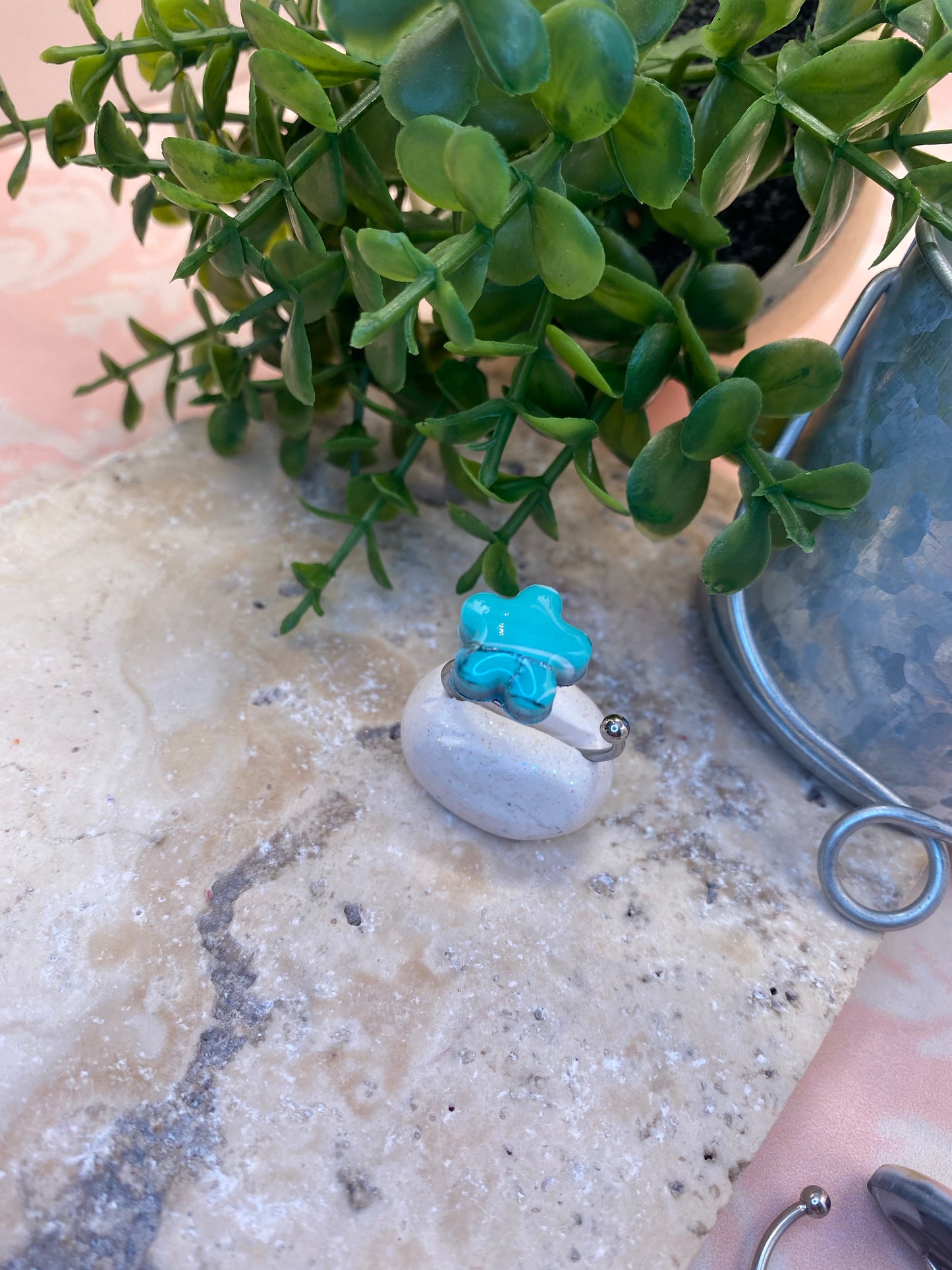 712 polymer clay ring