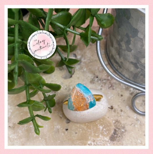 724 polymer clay ring