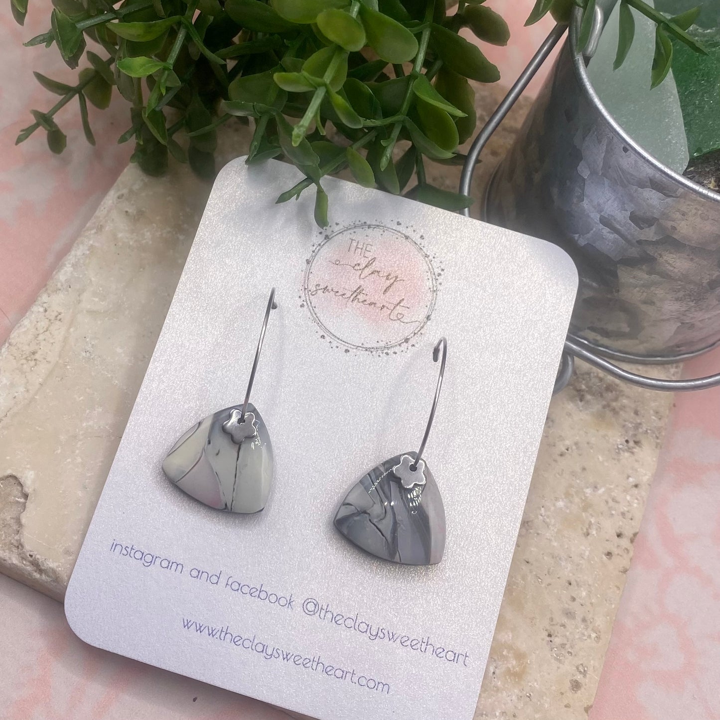 1005 polymer clay earrings
