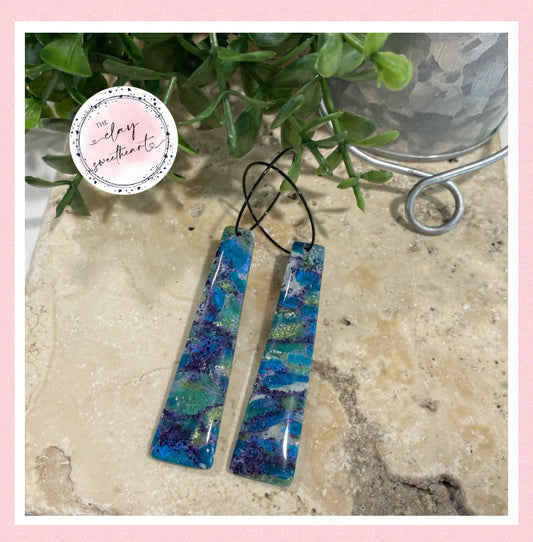 2877 Polymer clay earrings