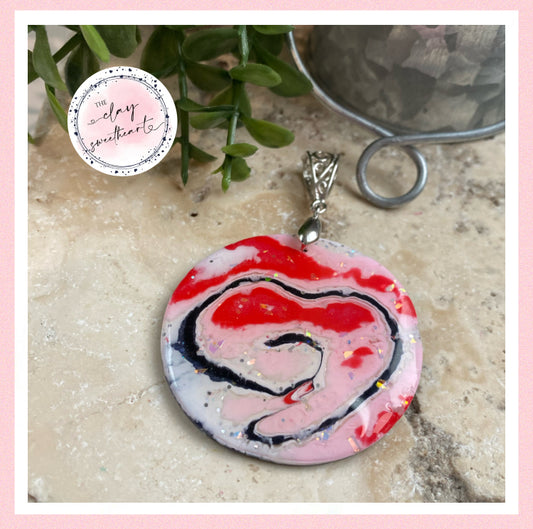 2850 Polymer clay necklace