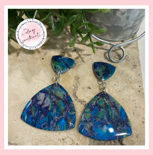2879 Polymer clay earrings