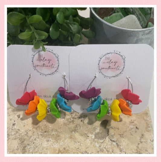 2897 Polymer clay earrings