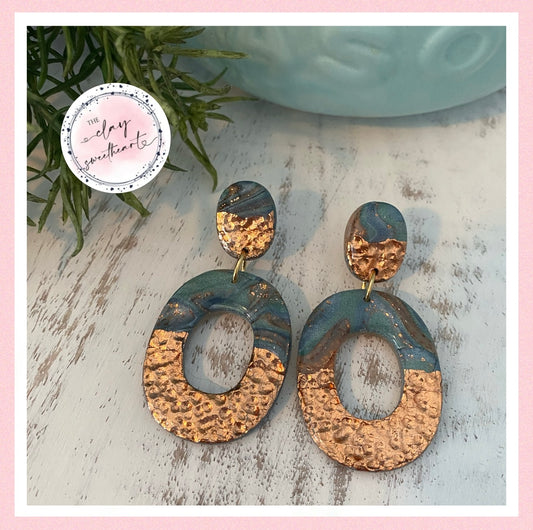 2817 Polymer clay earrings