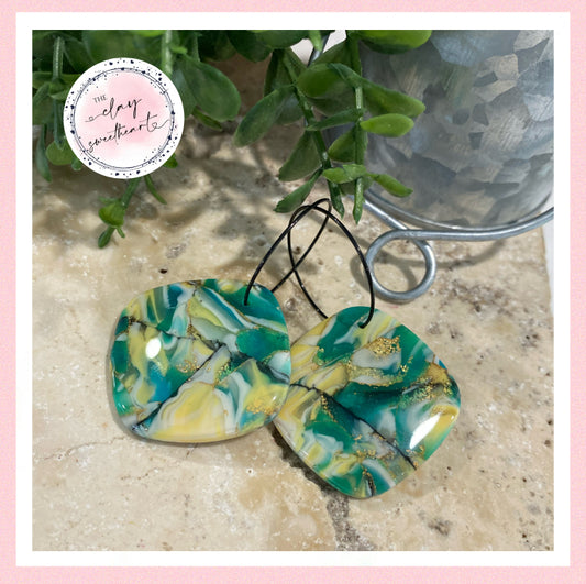 2860 Polymer clay earrings