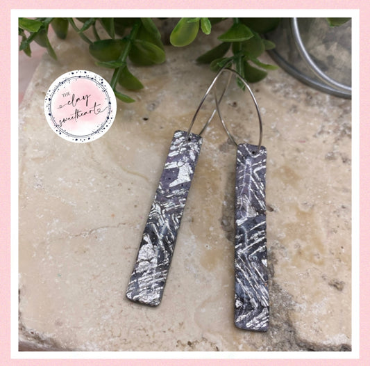 2749 Polymer clay earrings