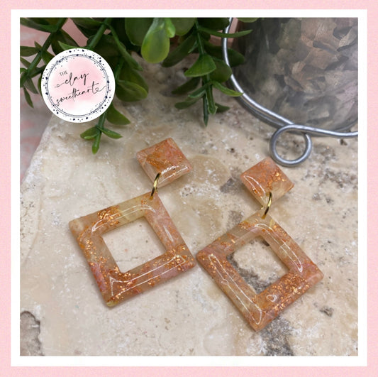 2769 Polymer clay earrings