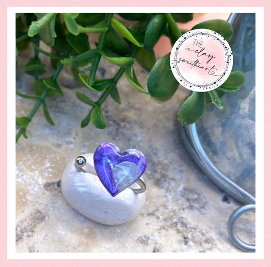 714 polymer clay ring