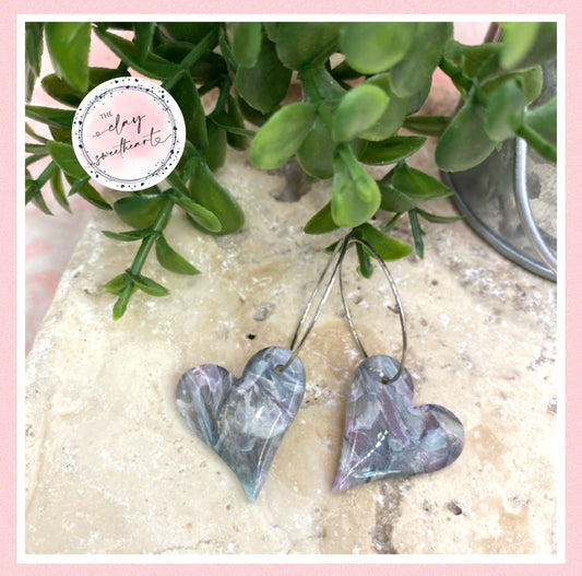 2715 Polymer clay earrings