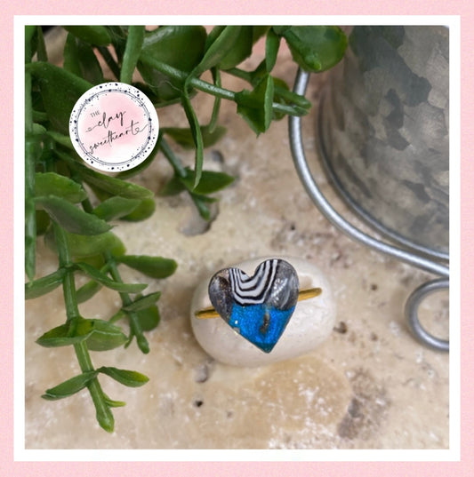 723 polymer clay ring