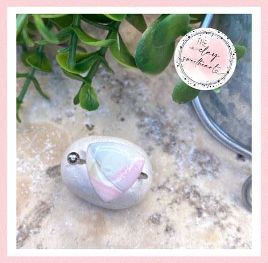 708 polymer clay ring