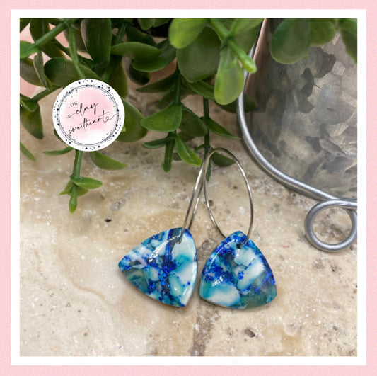 2774 Polymer clay earrings
