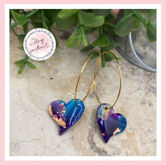 2757 Polymer clay earrings