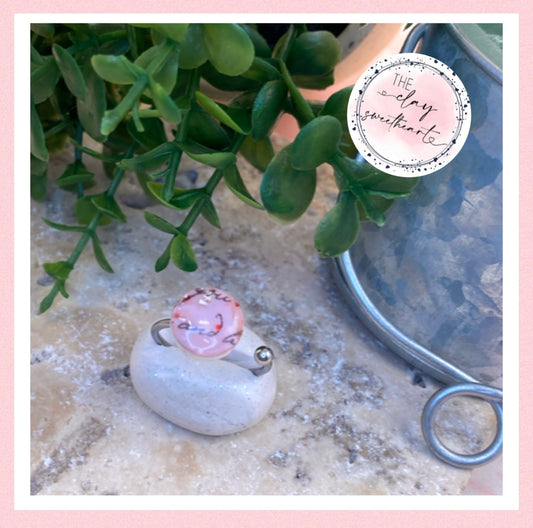 709 polymer clay ring