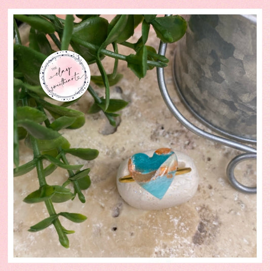727 polymer clay ring