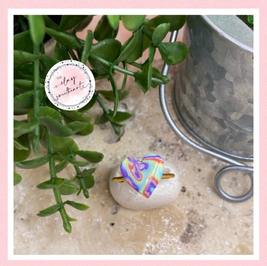 719 polymer clay ring