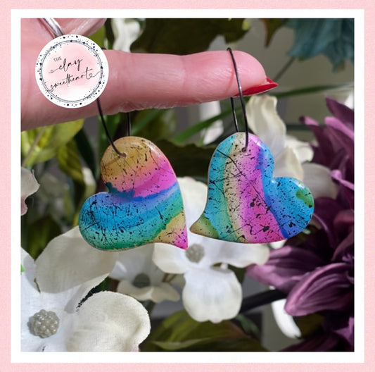 2705 Polymer clay earrings