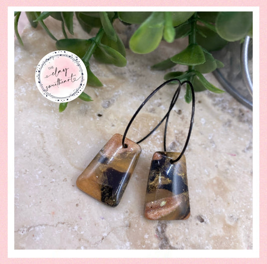 2740 Polymer clay earrings